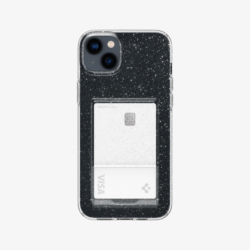 iPhone 14 / iPhone 13 Kılıf, Spigen Crystal Slot Glitter Wallet
