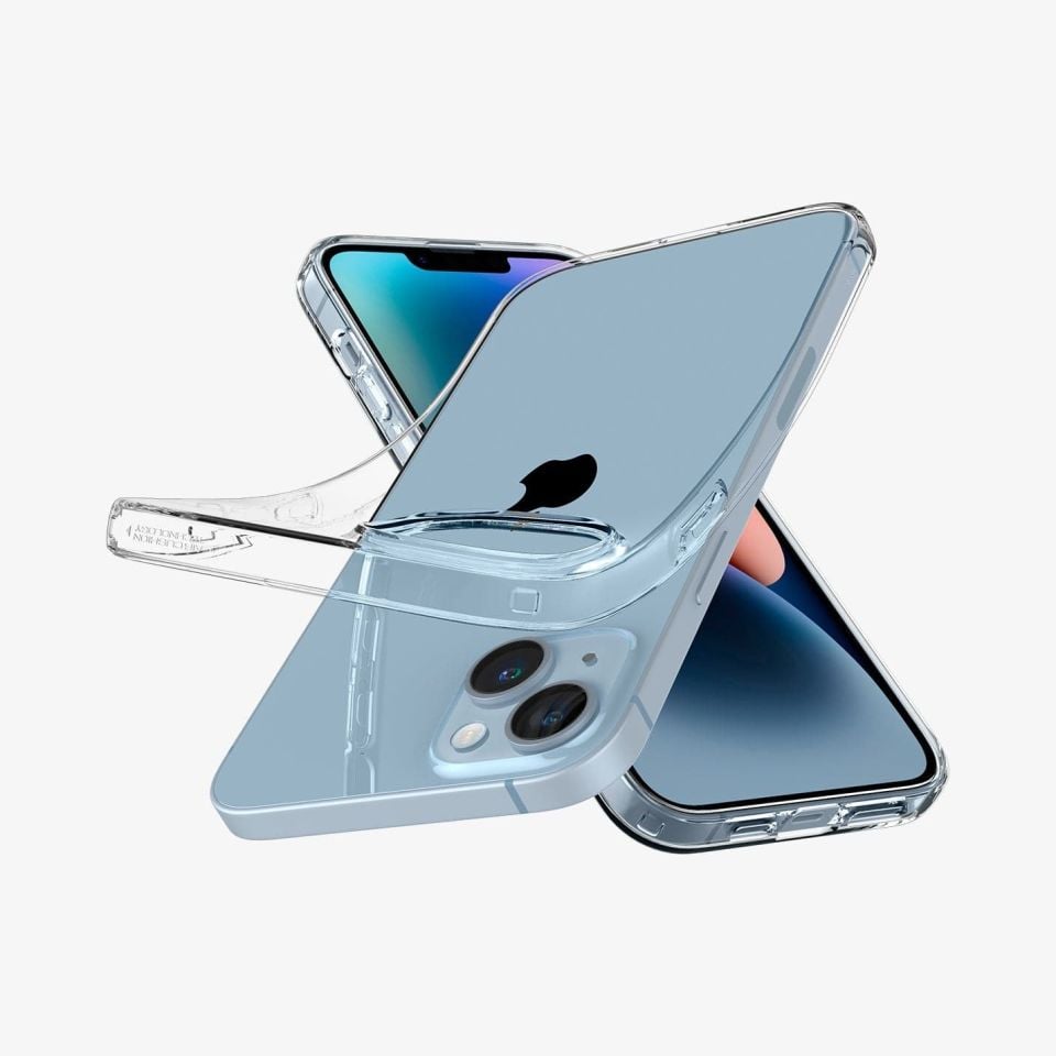 iPhone 14 / iPhone 13 Kılıf, Spigen Liquid Crystal 4 Tarafı Tam Koruma