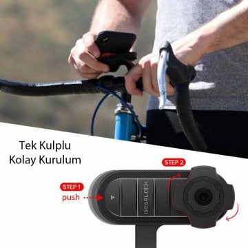 Gearlock Aerodynamic Design, Out Front Bisiklet Tutacağı, Spigen MF100