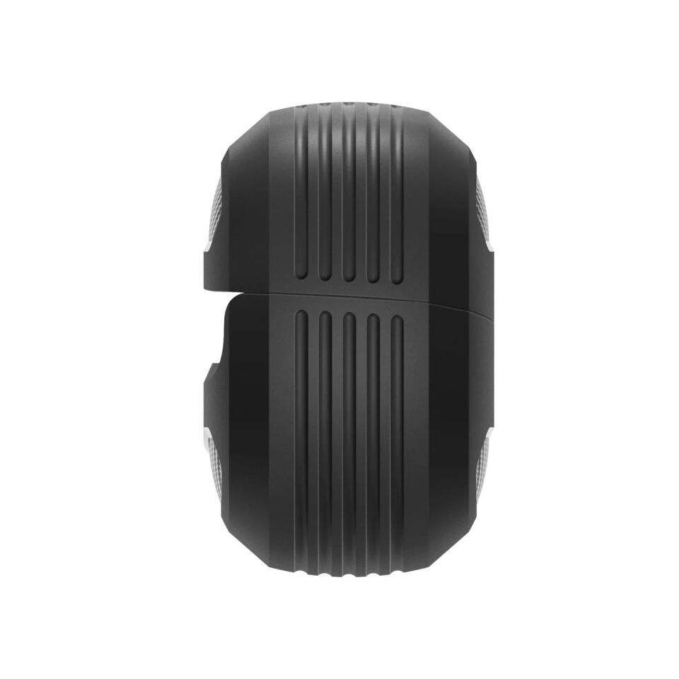 Spigen Audio TWS P10 Kulaklık Kılıfı Ekstra Dayanıklı Kılıf Rugged Armor Hava Kanalı Teknolojisi™ Askeri Sınıf Koruma Çift Katman Kılıf Matte Black
