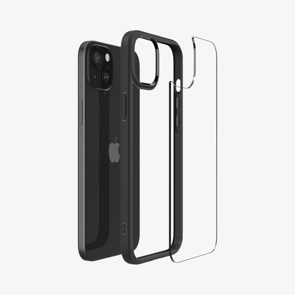 iPhone 15 Kılıf, Spigen Ultra Hybrid Matte Black