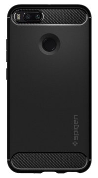Xiaomi Mi A1 / Mi 5X Kılıf, Spigen Rugged Armor Black