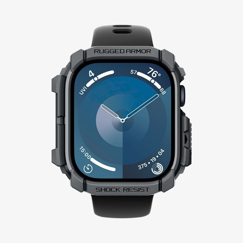 Spigen Apple Watch 46mm Seri 10 Kılıf Rugged Armor