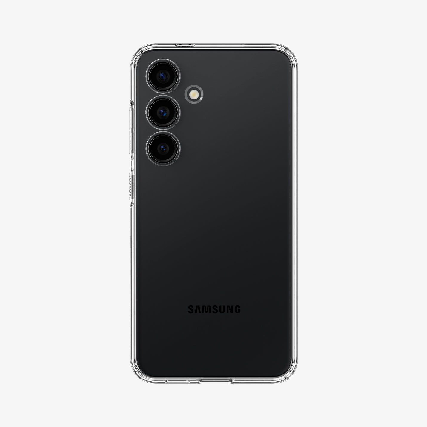 Galaxy S24 Kılıf, Spigen Liquid Crystal 4 Tarafı Tam Koruma Crystal Clear