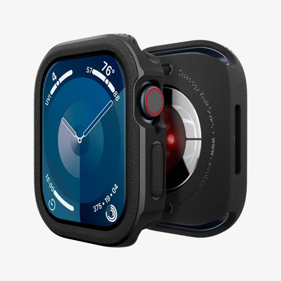 Spigen Caseology Apple Watch 42mm Seri 10 Kılıf Vault Matte Black