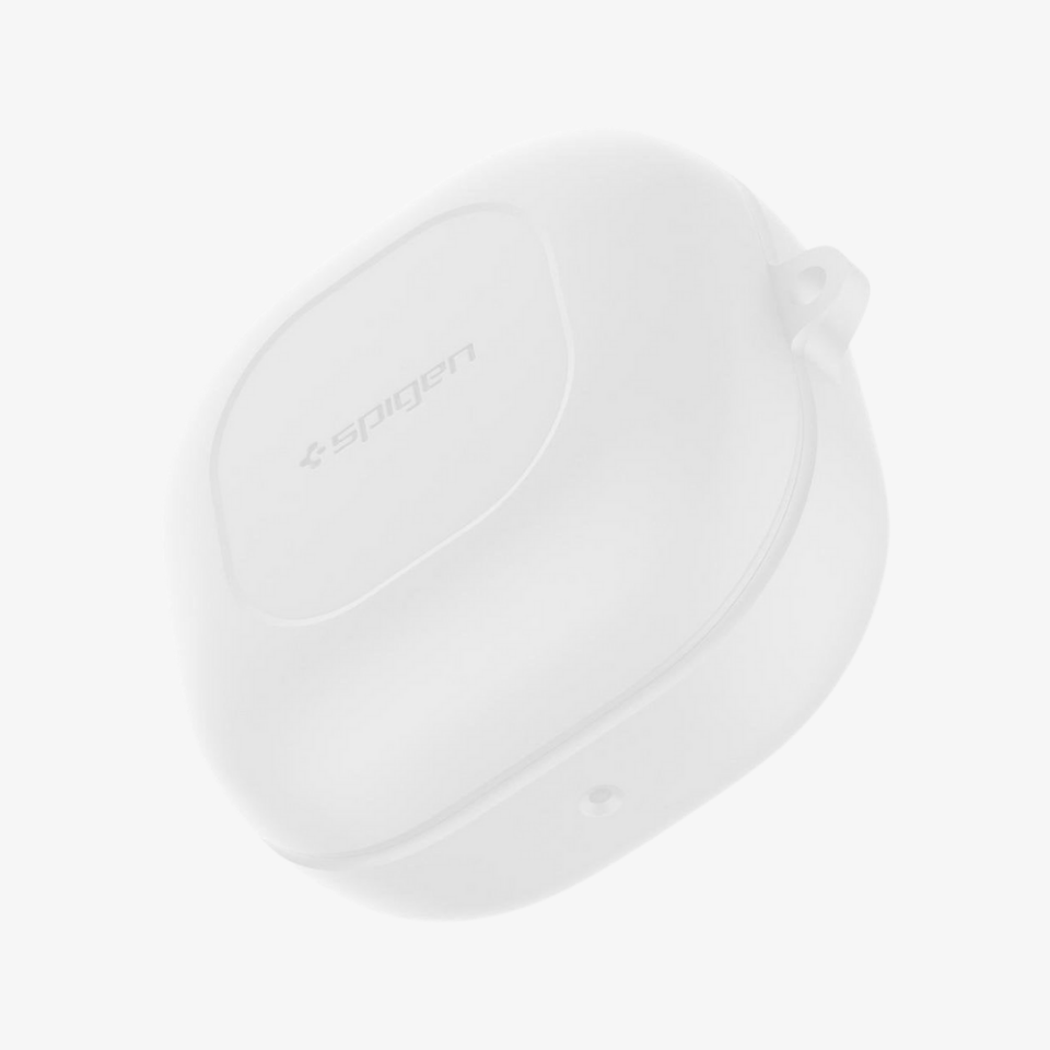 Galaxy Buds 2 / Galaxy Buds Pro / Galaxy Buds Live Kılıf, Spigen Silicone Fit White