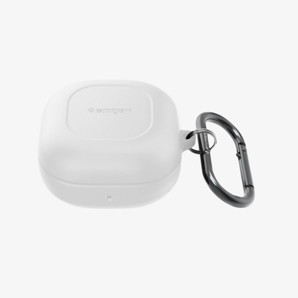Galaxy Buds 2 / Galaxy Buds Pro / Galaxy Buds Live Kılıf, Spigen Silicone Fit White