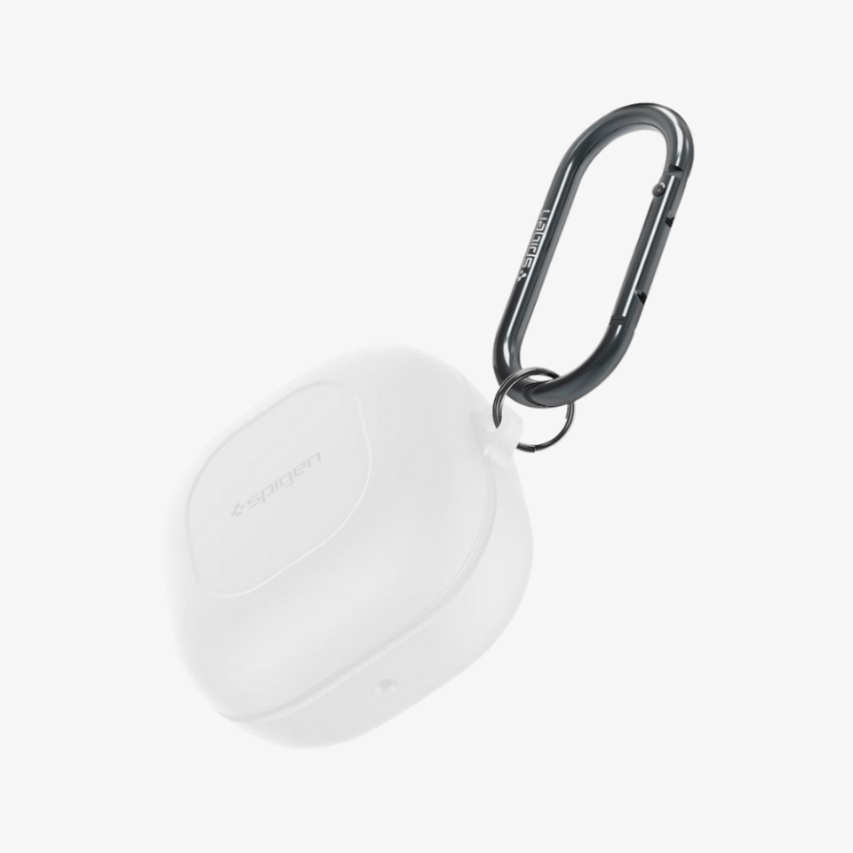 Galaxy Buds 2 / Galaxy Buds Pro / Galaxy Buds Live Kılıf, Spigen Silicone Fit White
