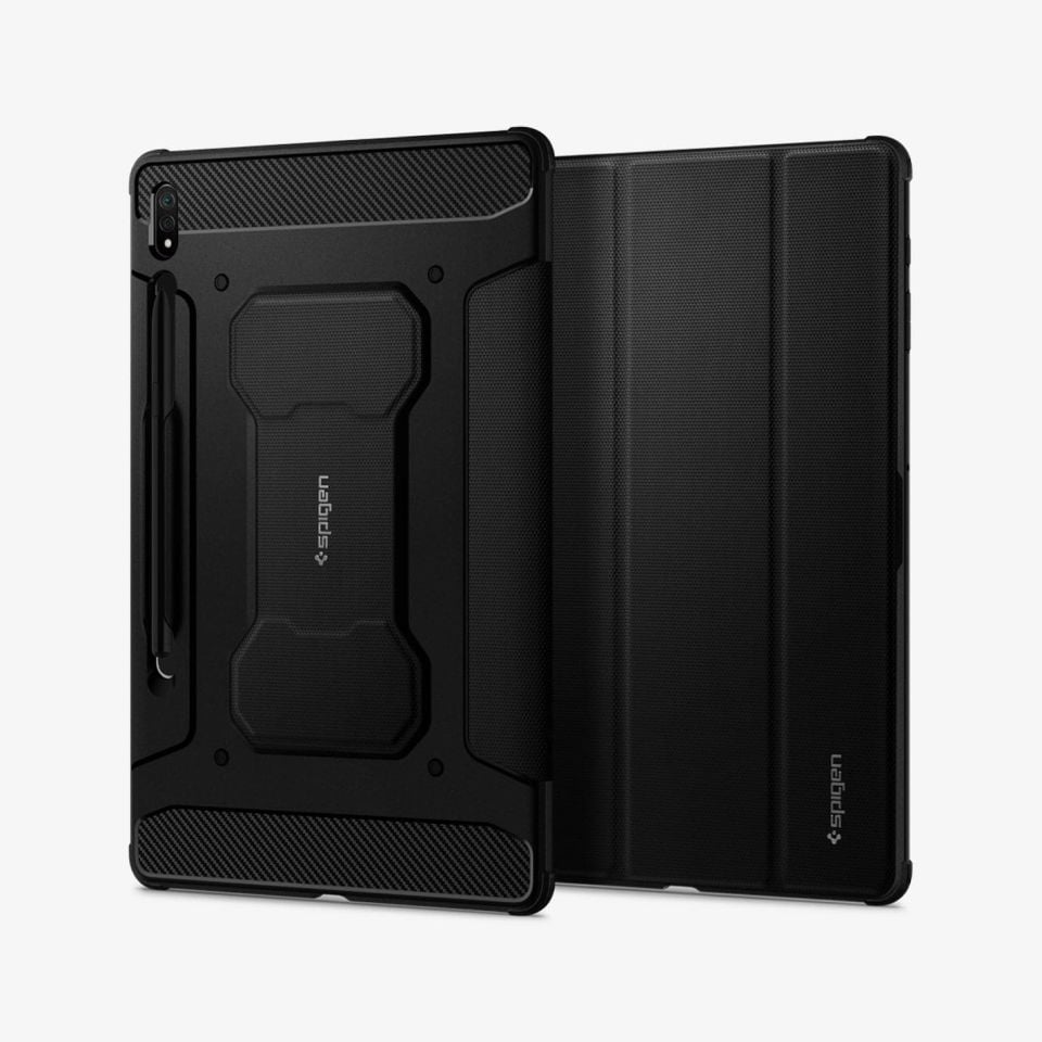 Galaxy Tab S8 Plus / S7 Plus Kılıf, Spigen Rugged Armor Pro
