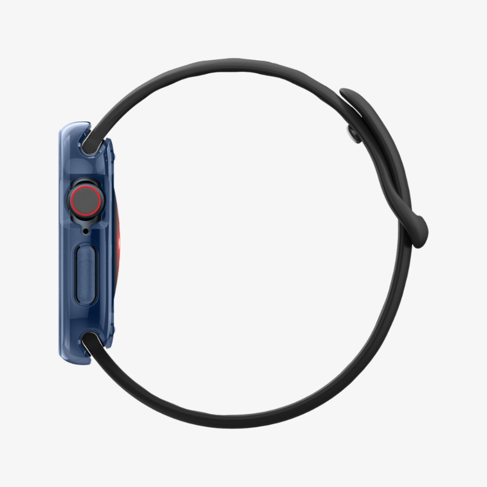 Spigen Caseology Apple Watch 46mm Seri 10 Kılıf Capella Clear Navy