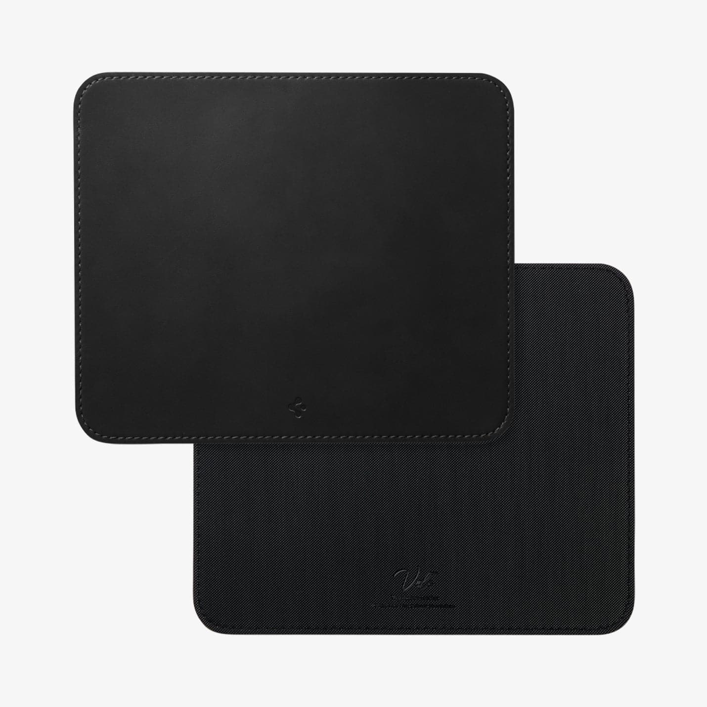 Spigen Regnum LD301 Orta Boy 25 x 21 Cm Mouse Pad (Velo Vegan Leather Technology) Black