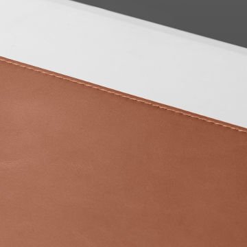 Spigen Regnum LD302 Büyük Boy 90 x 40 Cm Mouse Pad (Velo Vegan Leather Technology) Brown