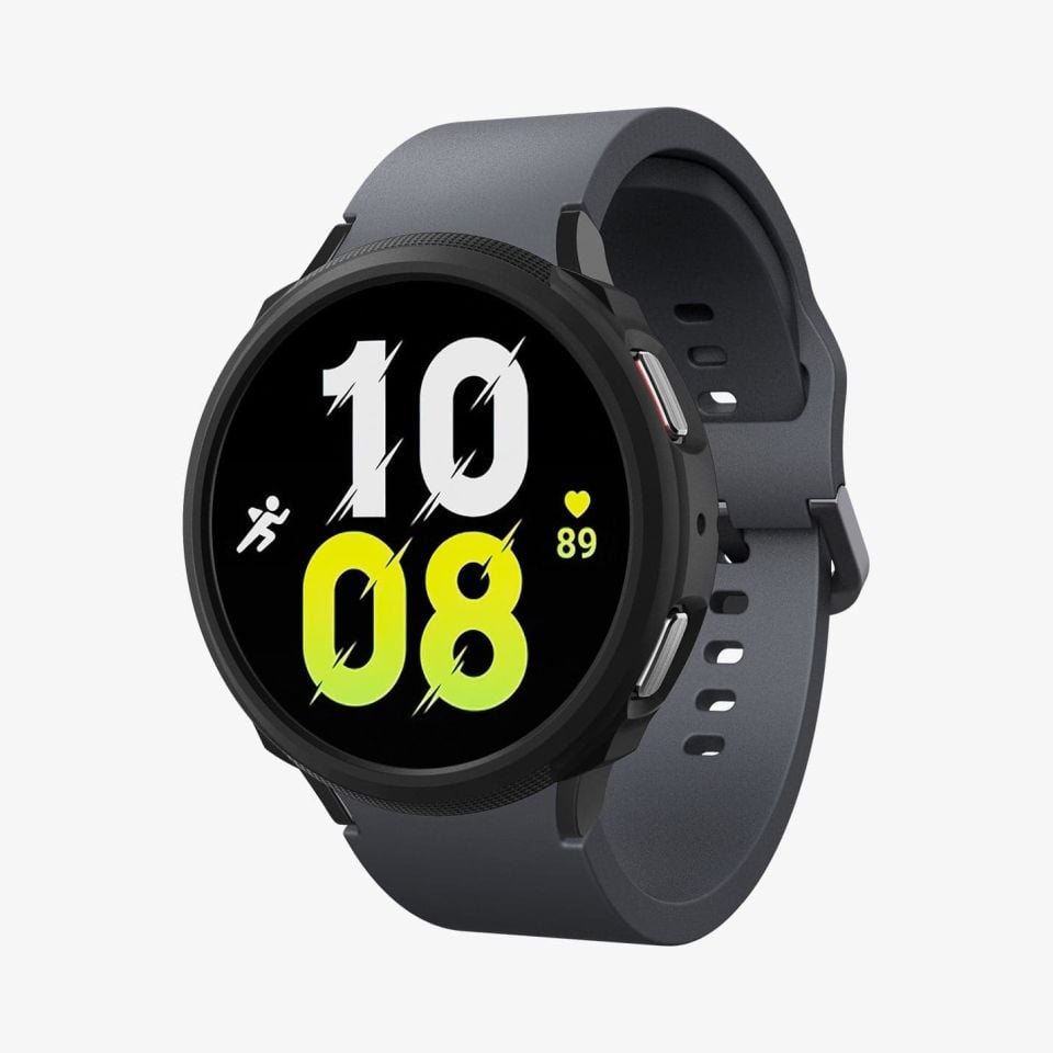 Galaxy Watch 5 / 4 (44mm) Kılıf, Spigen Liquid Air Matte Black