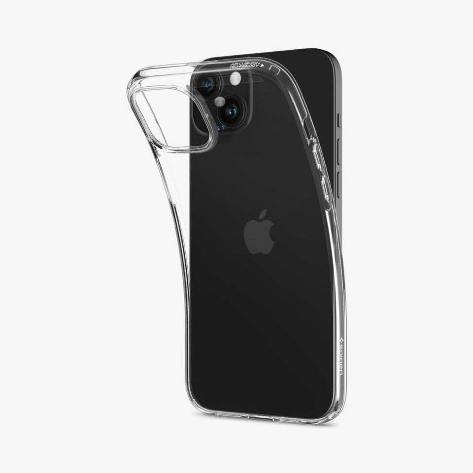 iPhone 15 Plus Kılıf, Spigen Liquid Crystal 4 Tarafı Tam Koruma