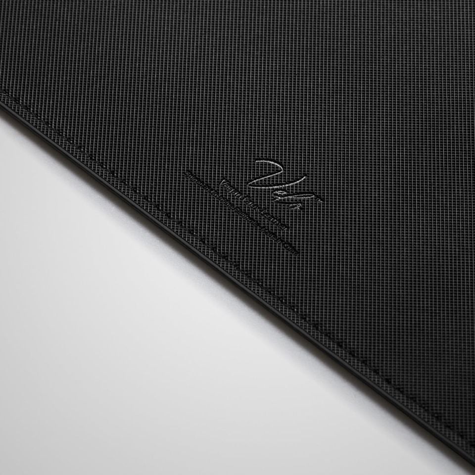 Spigen Regnum LD302M Büyük Boy 90 x 40 Cm Mouse Pad (Velo Vegan Leather Technology) + Kablo Düzenleyici Black