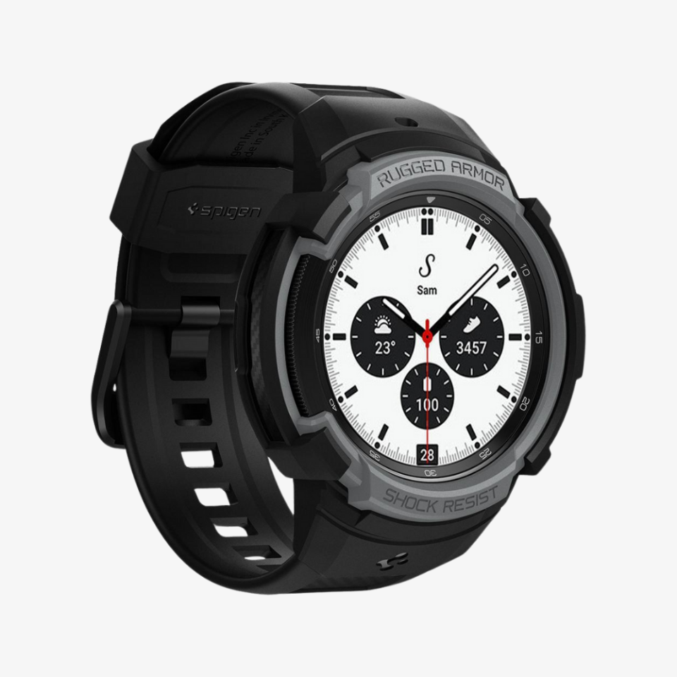 Galaxy Watch 4 Classic (42mm) Kılıf, Spigen Rugged Armor