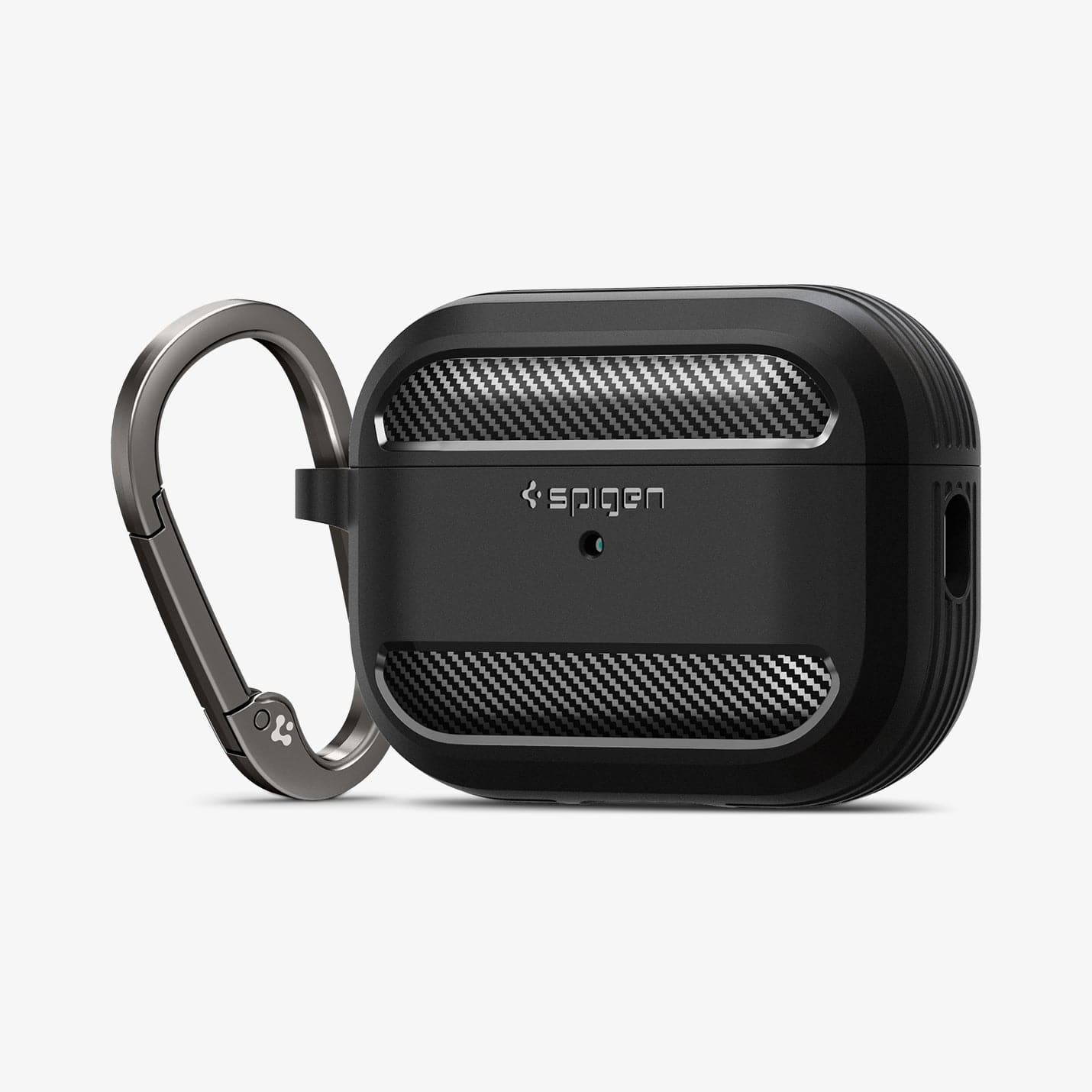 AirPods Pro (2.Nesil) Kılıf, Spigen Rugged Armor Matte Black