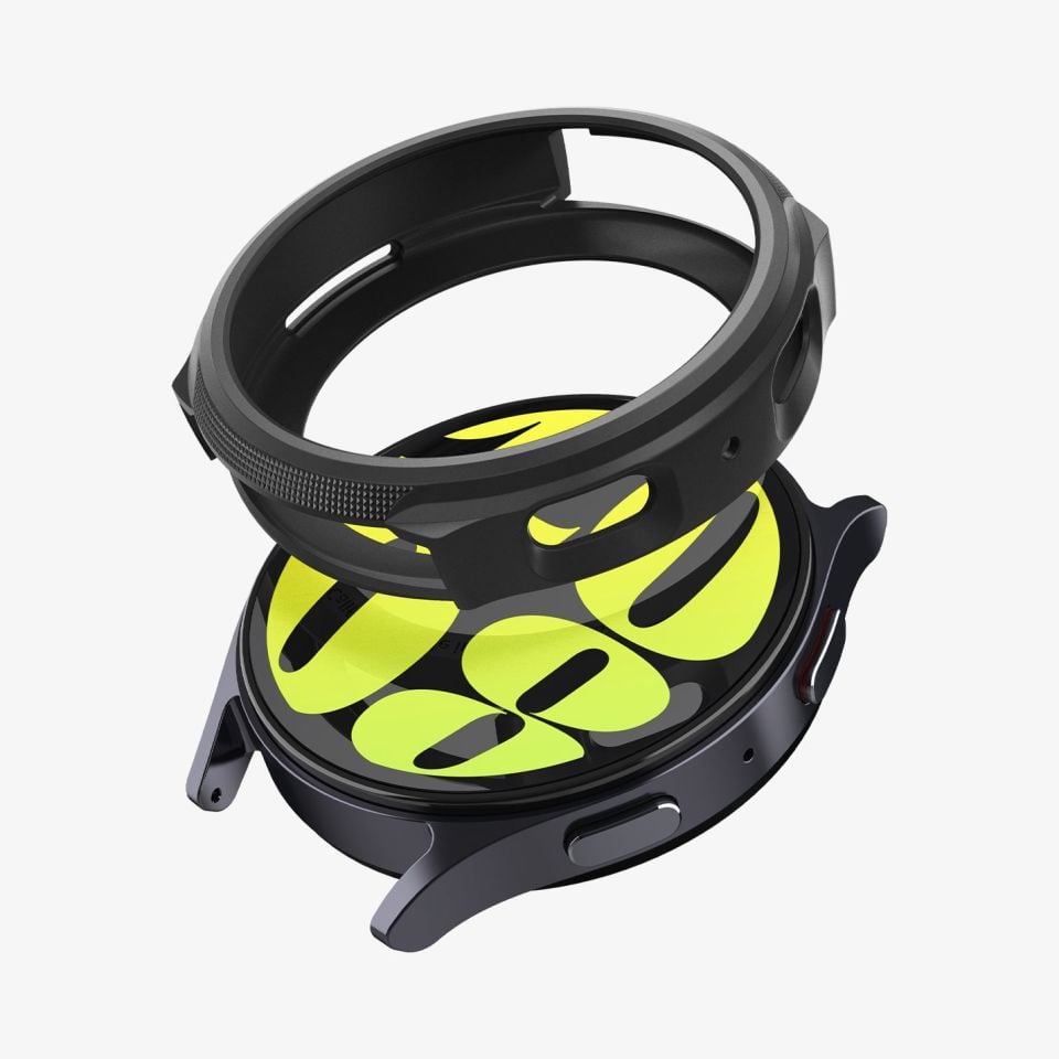 Spigen Galaxy Watch 7 (44mm) Kılıf Liquid Air Matte Black