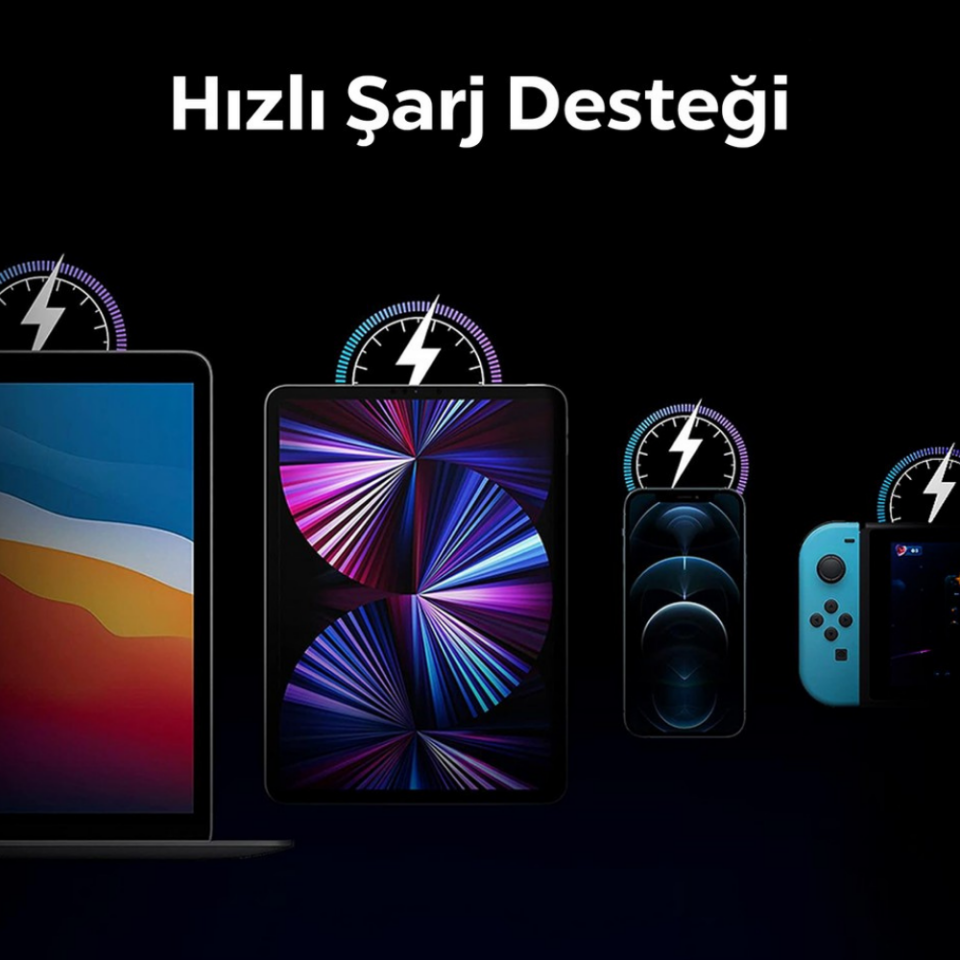 Spigen 48W USB-C 2 Port Araç içi Güç Adaptörü - Samsung PPS Destekli Hızlı Şarj Aleti iPhone & Android & iPad Type-C PD 3.0 30W + QC 3.0 18W
