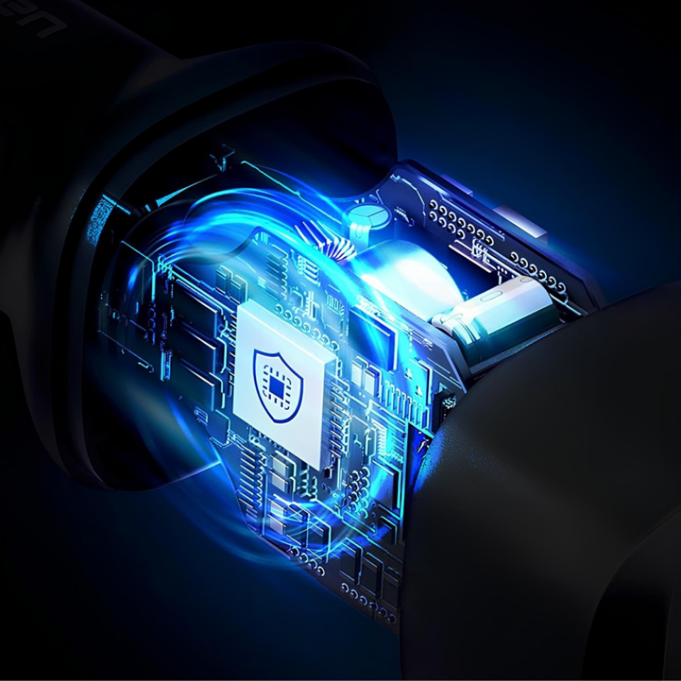 Spigen 48W USB-C 2 Port Araç içi Hızlı Şarj Aleti Samsung PPS Destekli Akım Korumalı Güç Adaptörü Çakmaklık iPhone & Android & iPad Type-C PD 3.0 30W + QC 3.0 18W