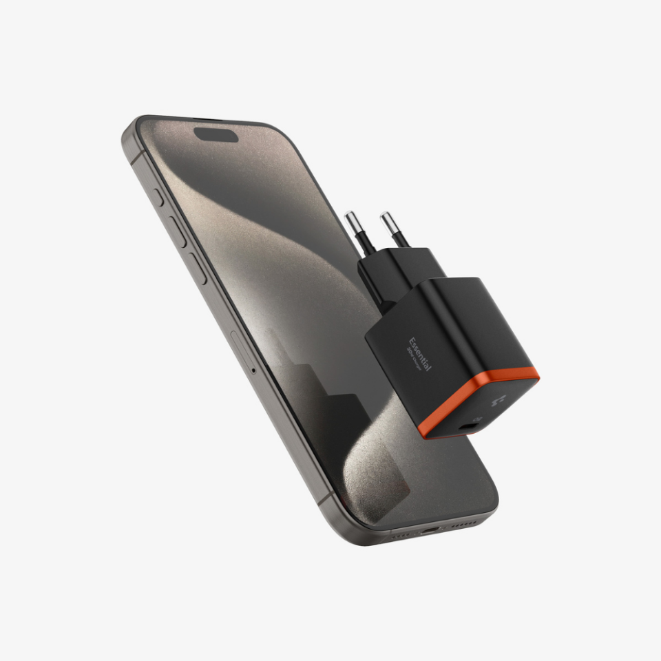 Spigen 30W GaN USB-C Mini Güç Adaptörü - Samsung PPS Destekli Hızlı Şarj Aleti (Isı Düşürücü ve Akım Korumalı) iPhone & Android & iPad & MacBook Type-C Black - ACH08448