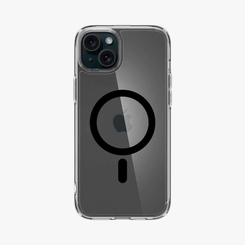 iPhone 15 Plus Kılıf, Spigen Ultra Hybrid Magfit (Magsafe Uyumlu) Black
