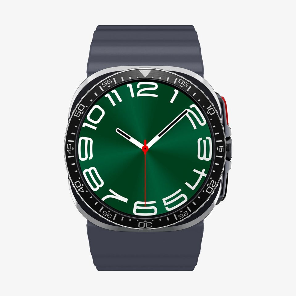 Spigen Galaxy Watch Ultra (47mm) Kasa Koruyucu Bezel Tune Black