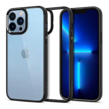 iPhone 13 Pro Kılıf, Spigen Ultra Hybrid Matte Black