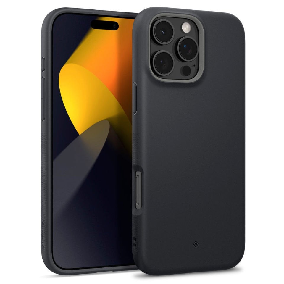 Caseology iPhone 16 Pro Kılıf Nano Pop Mag MagSafe Özellikli Black Sesame