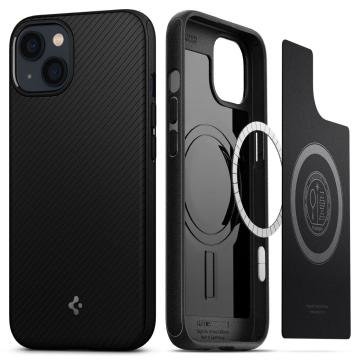 iPhone 13 Kılıf, Spigen Mag Armor (MagSafe Uyumlu) Matte Black