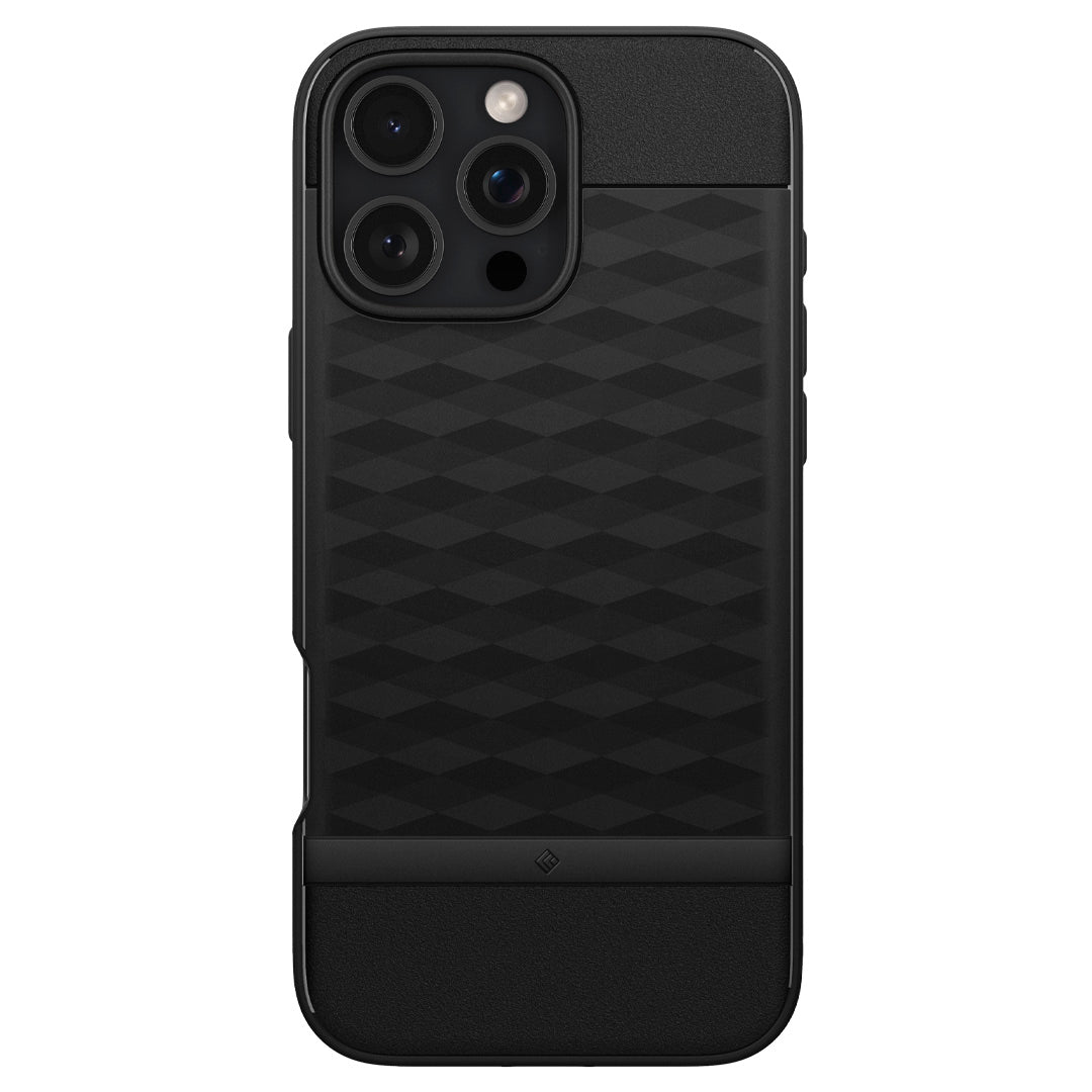 Caseology iPhone 16 Pro Kılıf Parallax Mag MagSafe Özellikli Matte Black