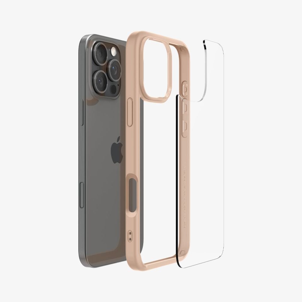 Spigen iPhone 16 Pro Max Kılıf Ultra Hybrid Rose Titanium