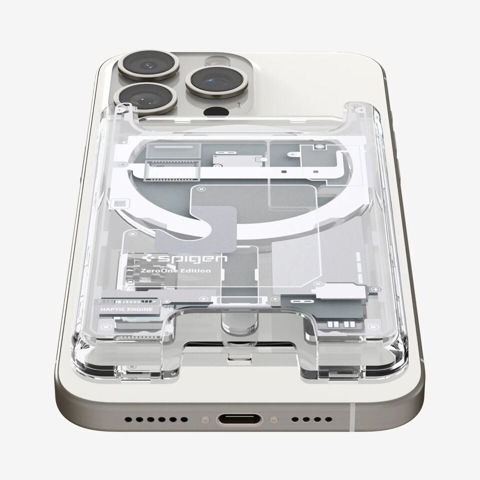 Spigen iPhone için MagSafe Özellikli 3 Kartlı Manyetik Cüzdan Ultra Hybrid