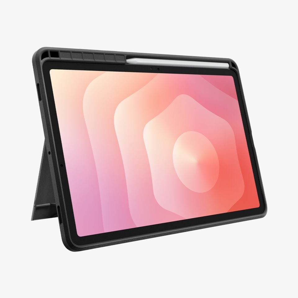 Spigen Galaxy Tab S11 ile Uyumlu Ekstra Dayanıklı Kılıf Tough Armor Pro Hava Kanalı Teknolojisi™ Askeri Sınıf Koruma KickStand'lı Çift Katman Kapak