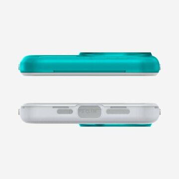 iPhone 15 Pro Kılıf, Spigen Classic C1 iMac G3 Desing Magfit (MagSafe Uyumlu) Bondi Blue