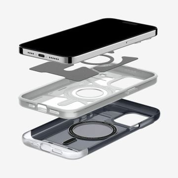iPhone 15 Pro Kılıf, Spigen Classic C1 iMac G3 Desing Magfit (MagSafe Uyumlu) Graphite