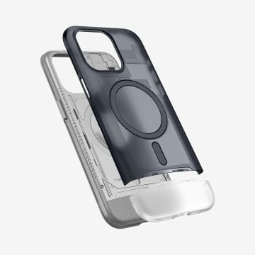 iPhone 15 Pro Kılıf, Spigen Classic C1 iMac G3 Desing Magfit (MagSafe Uyumlu) Graphite