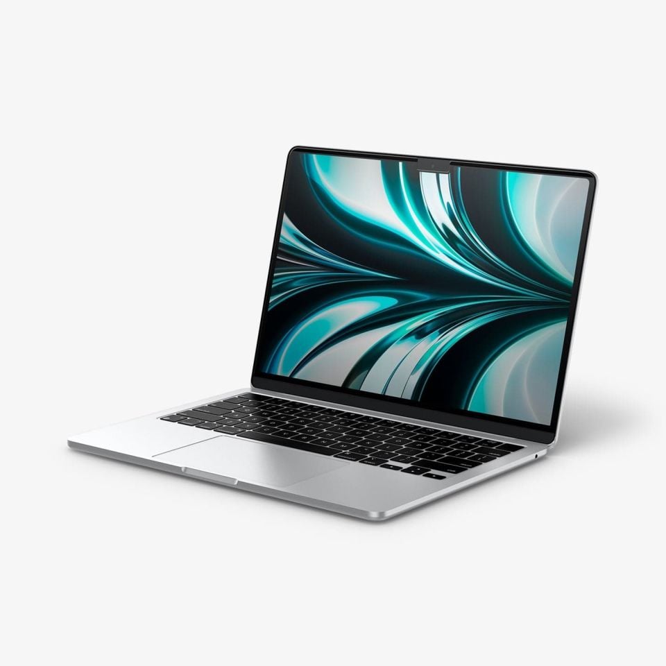 Spigen MacBook Air 13'' M5 (2026)/M4 (2025)/M3 (2024)/M2 (2023) Hayalet Ekran Koruyucu Safe View Privacy - AFL06253