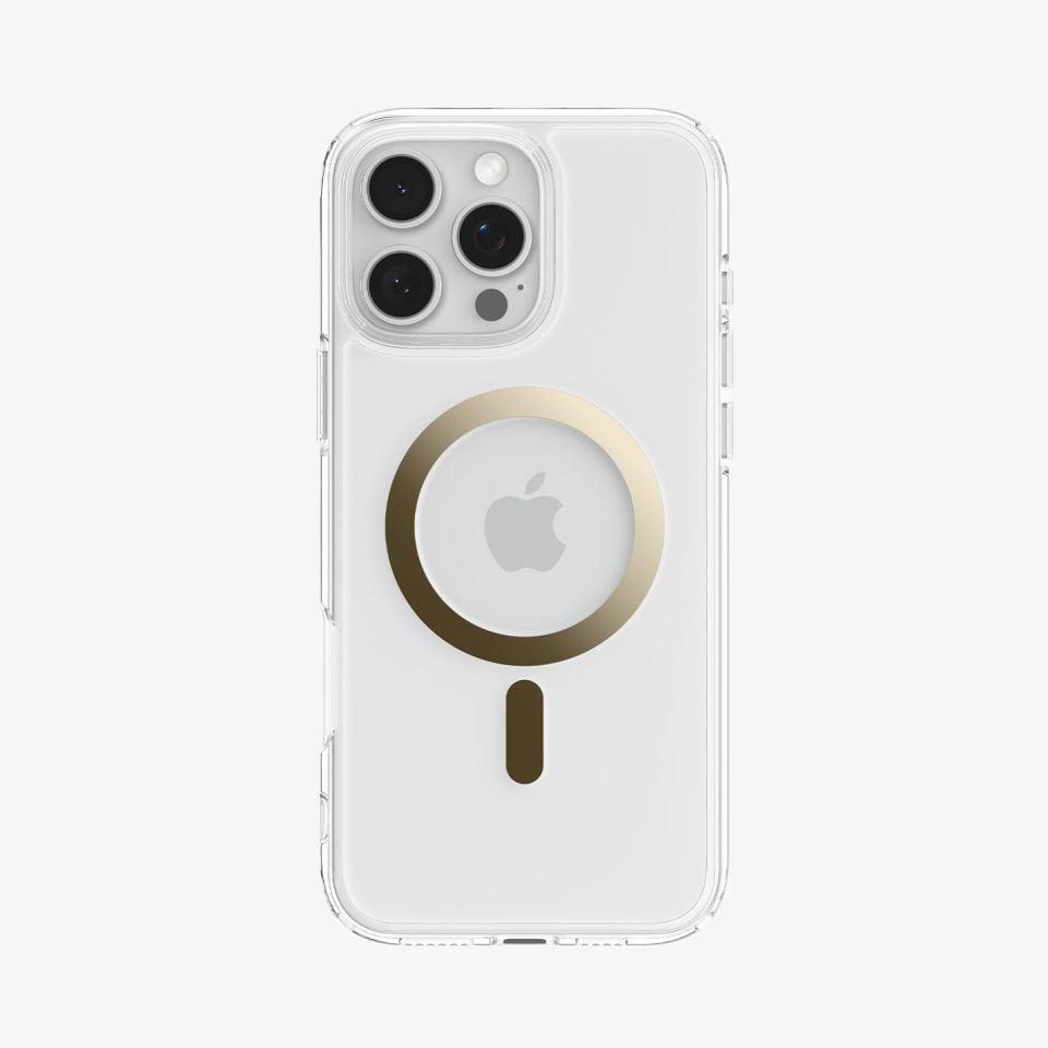 Spigen iPhone 16 Pro Max Kılıf Ultra Hybrid MagFit MagSafe Özellikli Gold