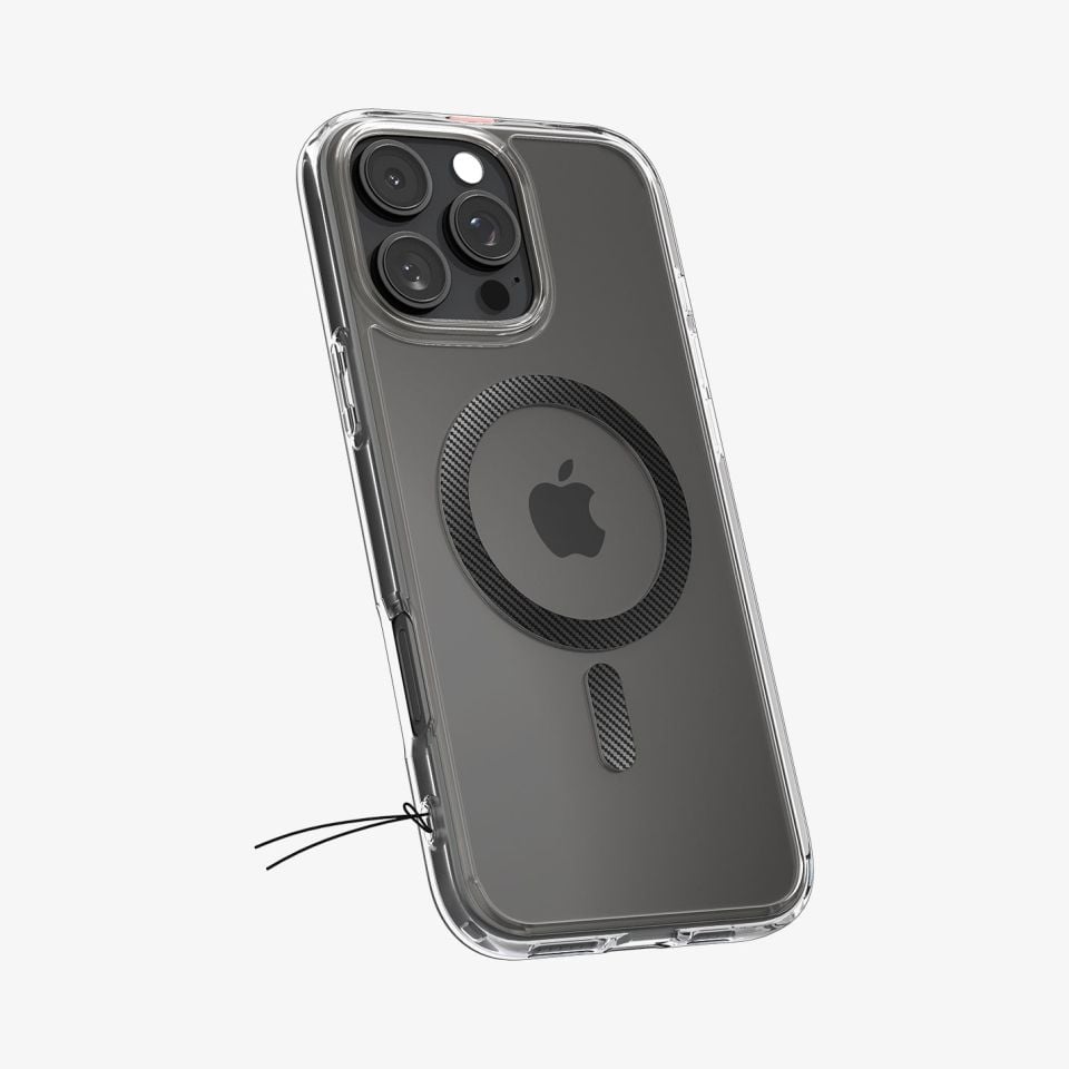 Spigen iPhone 16 Pro Max Kılıf Ultra Hybrid MagFit MagSafe Özellikli Carbon Fiber