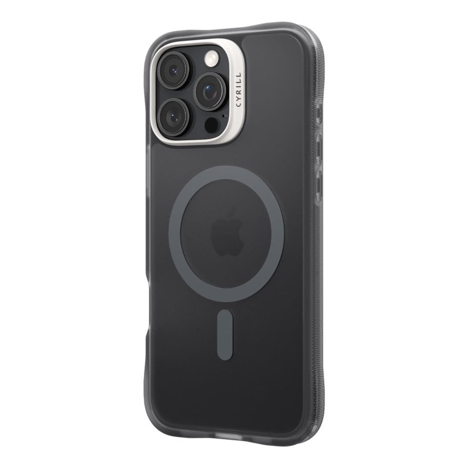 Ciel by Cyrill iPhone 16 Pro Max Kılıf Ultra Sheer Mag MagSafe Özellikli Space Gray