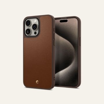 iPhone 15 Pro Kılıf, Ciel By Cyrill Kajuk Mag (Magsafe Uyumlu) Saddle Brown
