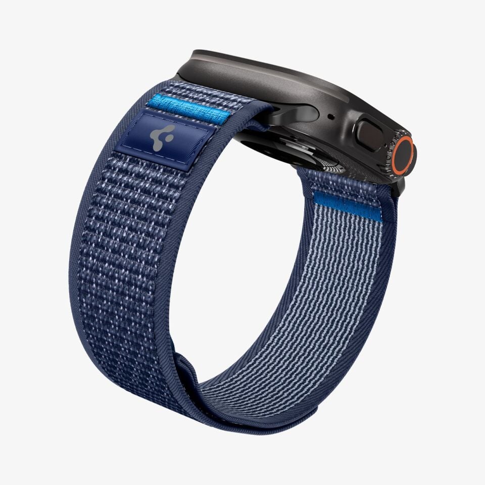 Spigen Apple Watch 49mm Ultra Seri 3/2/1 - 46mm Seri 11/10 - 45mm Seri 9/8/7 - 44mm Seri SE3/SE2/SE/6/5/4 ile Uyumlu Kordon Kayış Band Athlex Air 2