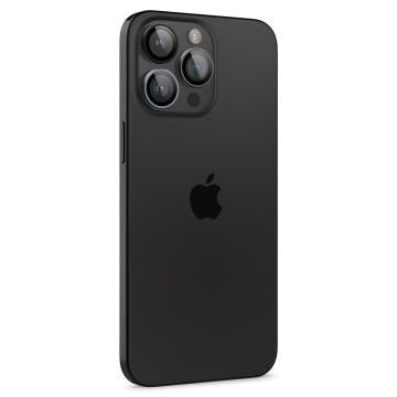 Spigen iPhone 16 Pro Max / 16 Pro / 15 Pro Max / 15 Pro / 14 Pro Max / 14 Pro Kamera Lens Camı Koruyucu Glas.tR EZ Fit Optik Pro (2 Adet)