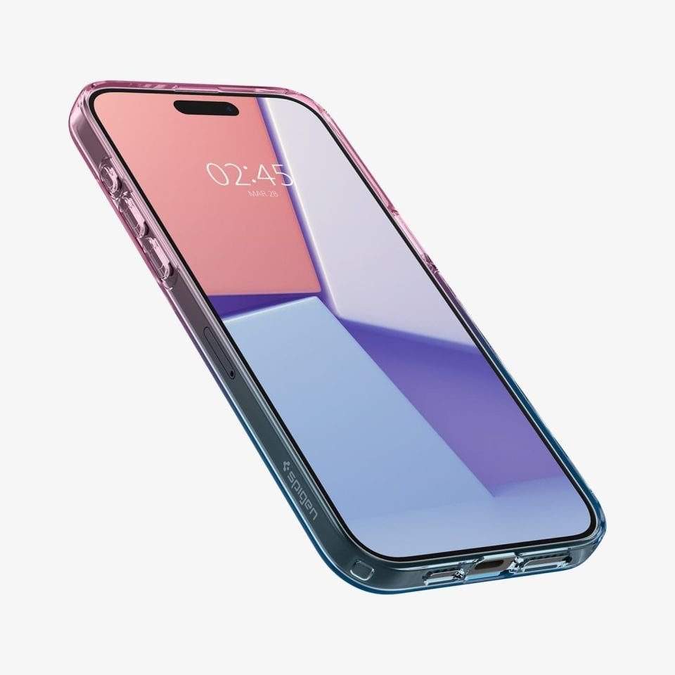 iPhone 15 Pro Kılıf, Spigen Liquid Crystal 4 Tarafı Tam Koruma
