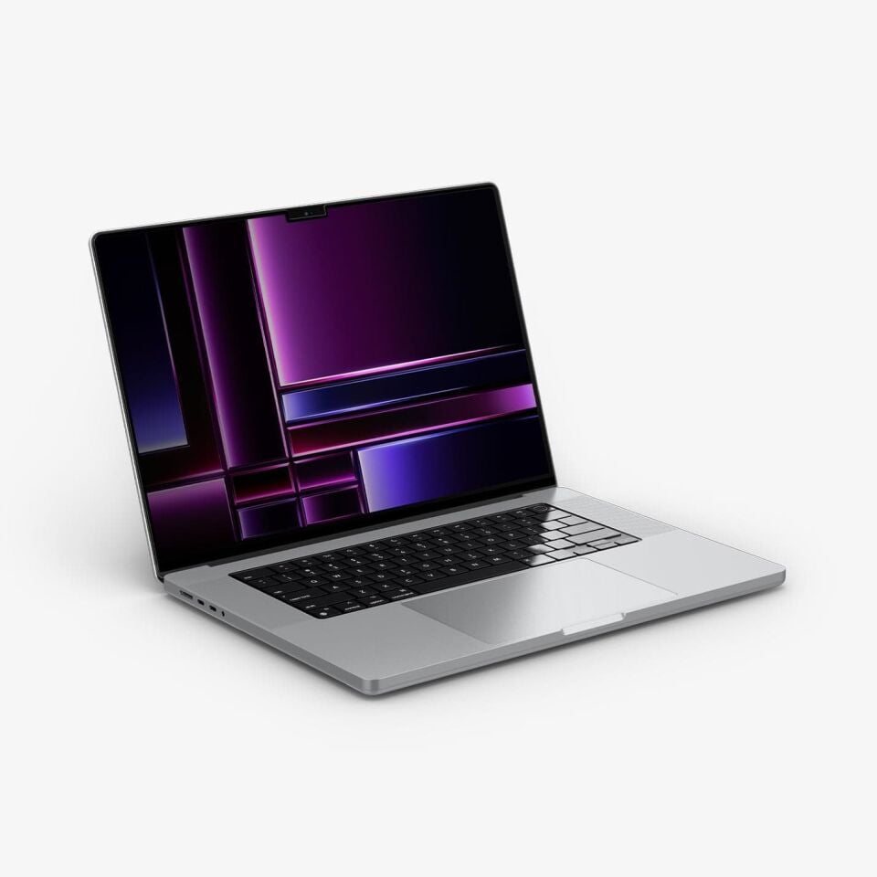 Spigen MacBook Pro 16'' M5 (2026)/M5 (2025)/M4 (2024)/M3 (2023)/M2 (2023)/M1 (2021) Hayalet Ekran Koruyucu Safe View - AFL06157