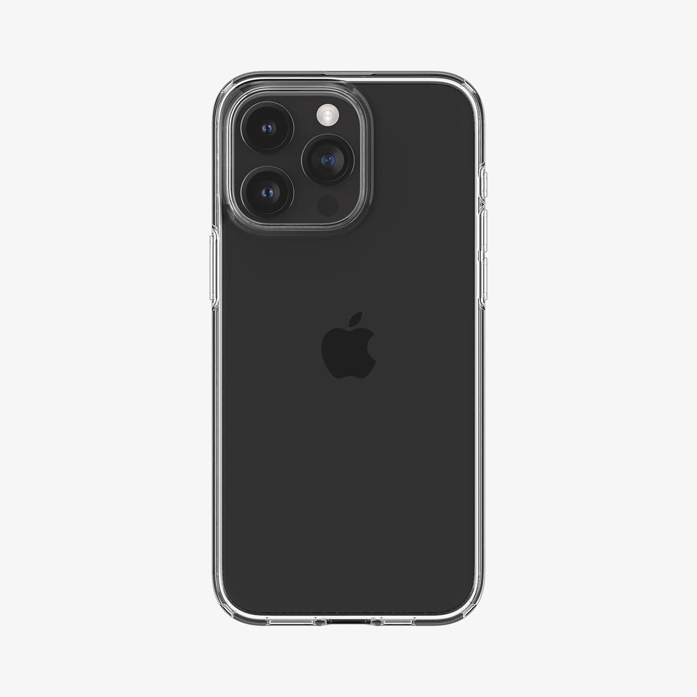 iPhone 15 Pro Kılıf, Spigen Liquid Crystal 4 Tarafı Tam Koruma Crystal Clear