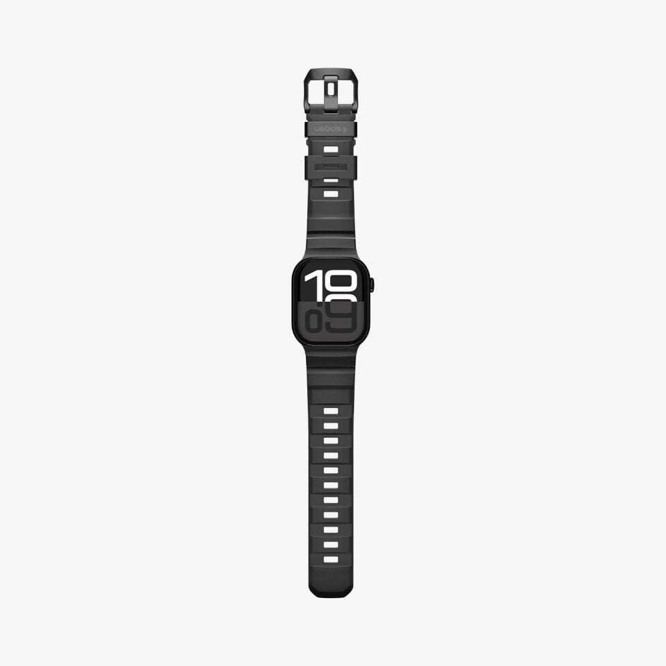 Spigen Apple Watch 49mm Ultra Seri 3/2/1 - 46mm Seri 11/10 - 45mm Seri 9/8/7 - 44mm Seri SE3/SE2/SE/6/5/4 ile Uyumlu Kordon Kayış Band WBS2