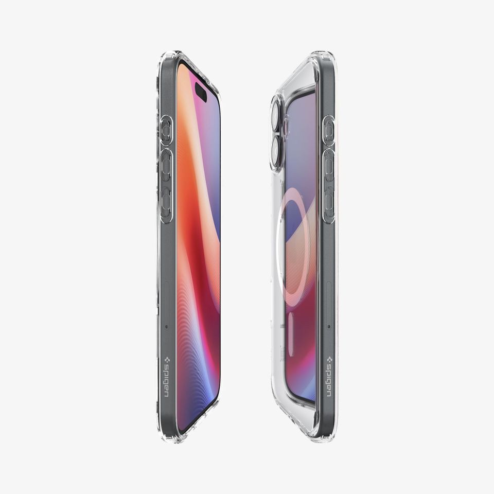 Spigen iPhone 16 Kılıf Crystal Hybrid MagFit MagSafe Özellikli