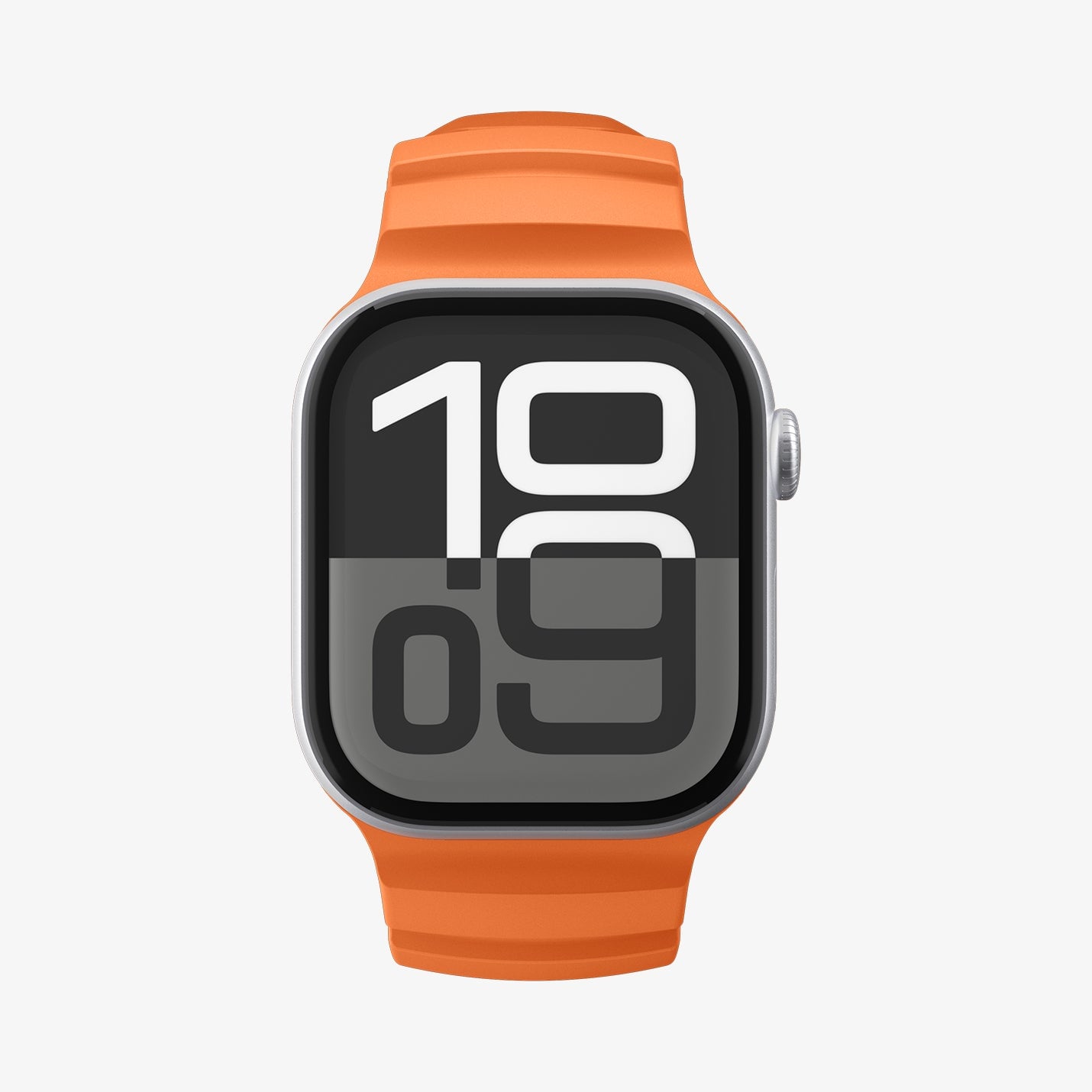 Spigen Apple Watch 49mm Ultra Seri 3/2/1 - 46mm Seri 11/10 - 45mm Seri 9/8/7 - 44mm Seri SE3/SE2/SE/6/5/4 ile Uyumlu Kordon Kayış Band WBS2 Orange